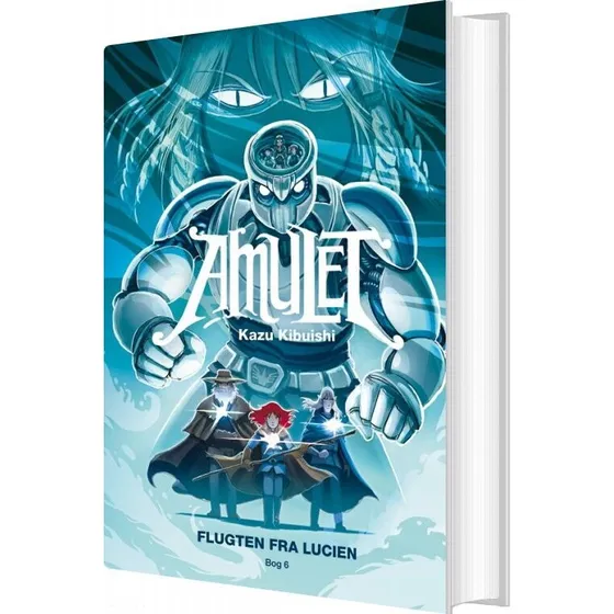 Amulet 6: Flugten fra Lucien - Kazu Kibuishi (Hardcover)