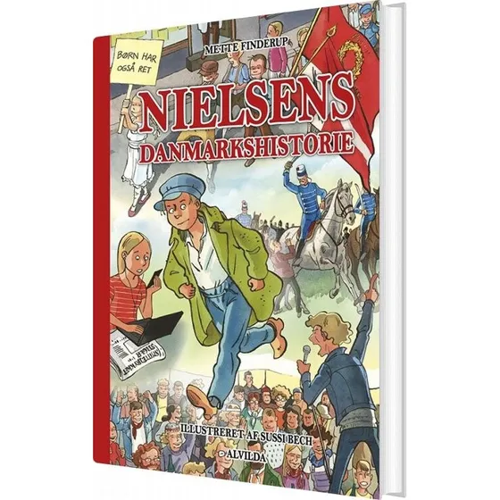 Nielsens Danmarkshistorie – børnebog (hardcover)