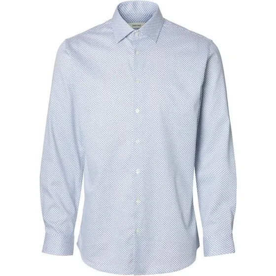 SLHSLIM Performance Langærmet T-shirt AOP