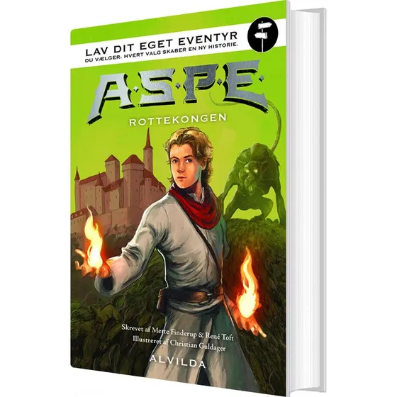 A.S.P.E. – Lav dit eget eventyr: Rottekongen (hardcover)