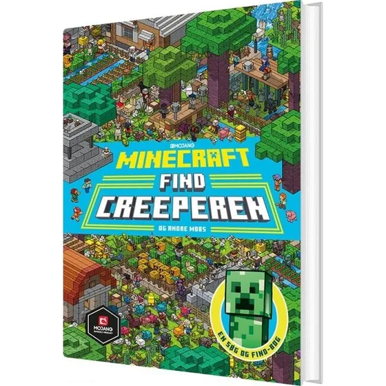 Minecraft: Find Creeperen – Søg-og-find bog (Hardcover)