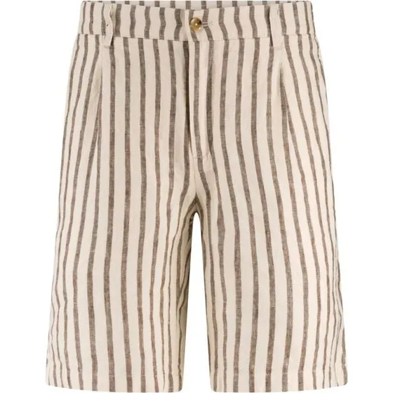 Born With Appetite Clark Shorts i stribet hør