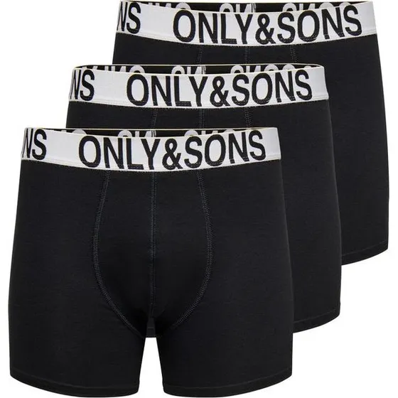 Onsbasic Solid Boxer 3-pack NOOS