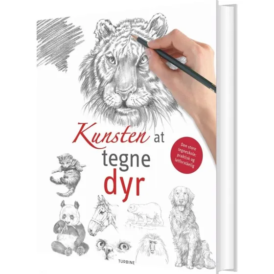 Kunsten at tegne dyr – instruktionsbog