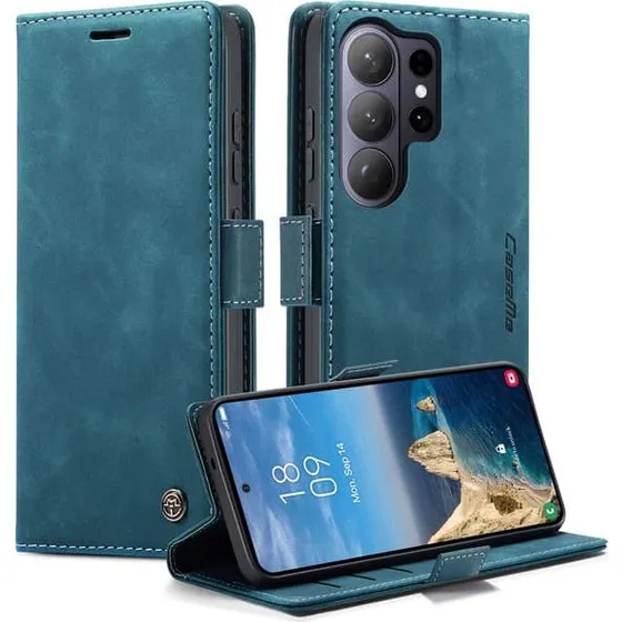 CaseMe Samsung Galaxy S26 Ultra Smooth Etui - Blå