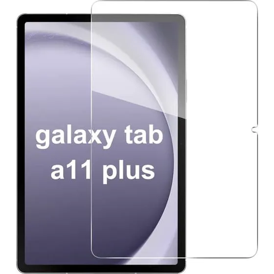 Samsung Galaxy Tab A11+ Skærmbeskytter - Hærdet Glas med Buet Kant