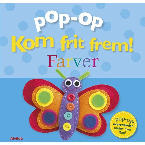 Kom frit frem: Farver – pop-up papbog