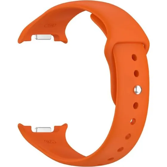Samsung Galaxy Watch8 Silikonerem med omvendt spænde - Orange