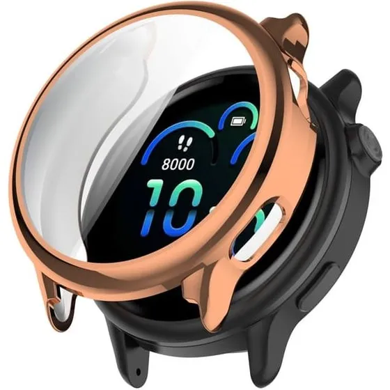 Garmin Vivoactive 6 cover – Rødguld, fleksibelt TPU-etui