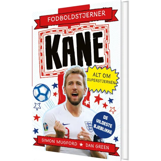 Fodboldstjerner: Harry Kane – Biografi for børn