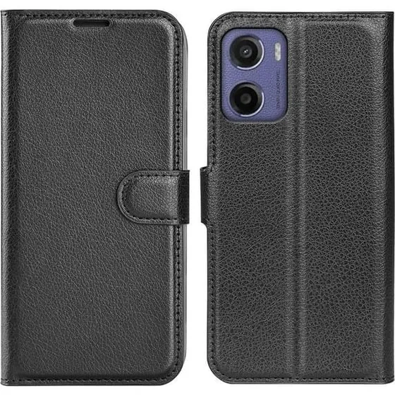 Motorola Moto E15 Flip Etui - Sort