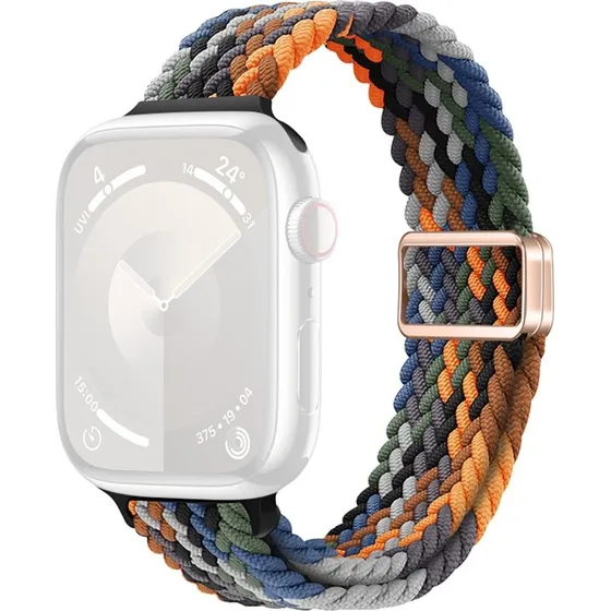 KALEBOL Magnetisk Nylonrem til Apple Watch Series 10 42mm - Camo