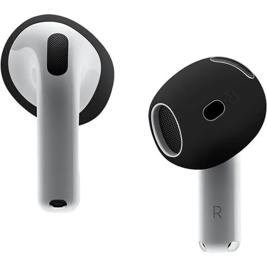 AirPods 4 Anti-Slip Silikone Cover - Sort
