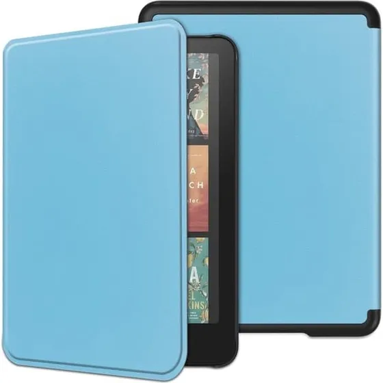 Amazon Kindle Paperwhite (2024) Etui - Himmelblå - Bumpresistent