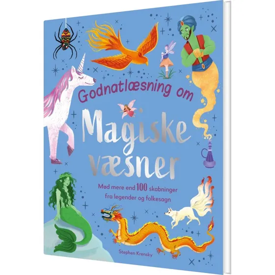 Godnatlæsning: Magiske væsner — børnebog (hardcover)