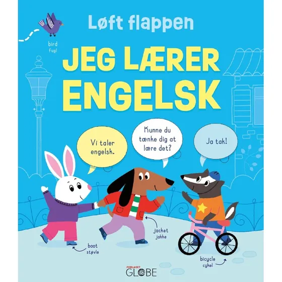 Løft flappen - Jeg lærer engelsk (Papbog)