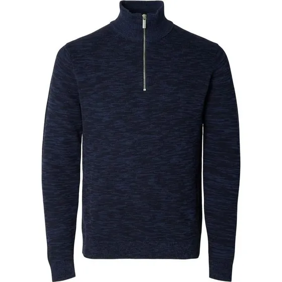SLHDANE LS Knit Structure Half Zip