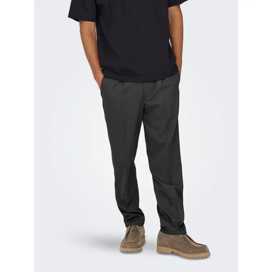 Only & Sons Onsmiro Tailored Tapered Bukser - Sort