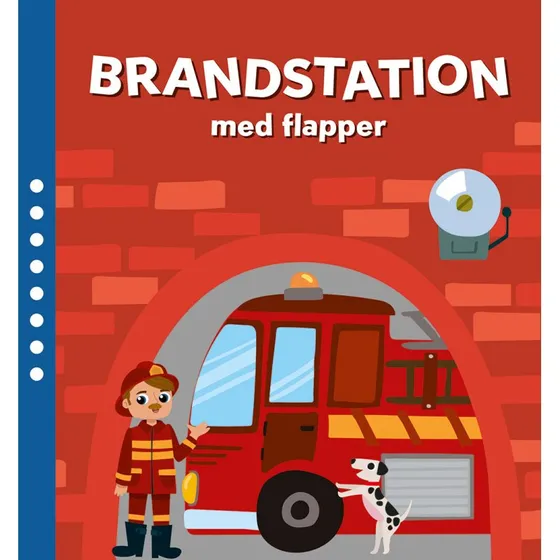 Min Brandstation med Flapper – Interaktiv børnebog