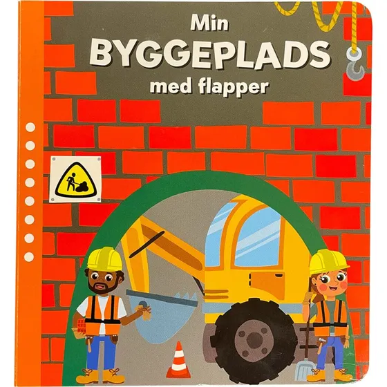Min byggeplads med flapper – papbog