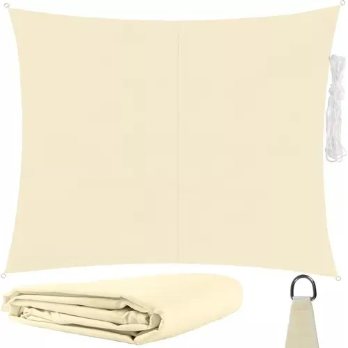 Solsejl med UV-beskyttelse til Terrasse – 2x3 m