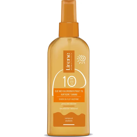 Lirene Sun Tanning Accelerator Caroten Oil SPF 10 - 150 ml
