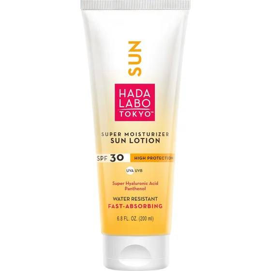 Hada Labo Tokyo Super Moisturizer Sun Lotion SPF 30, 200 ml