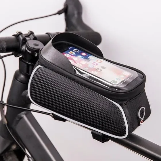 Vandtæt Mobilholder til MC, Moped og Cykel - XL