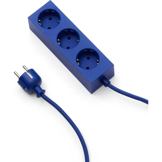 Power Bar 200 cm Ultra Marine - Magnetisk strømskinne med 3 udtag