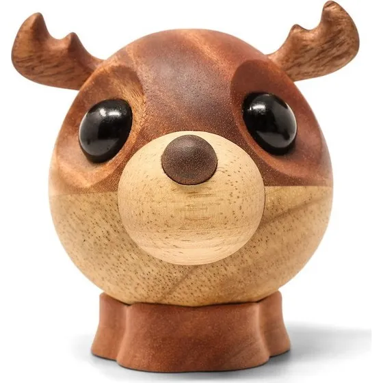 FableWood Rolf Stor Træfigur - Rensdyr