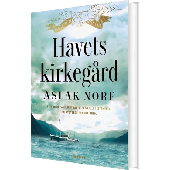 Havets kirkegård — Aslak Nore (hardcover)