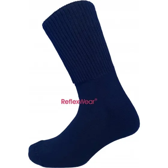 ReflexWear Komfort- og Diabetesstrømper, Sort, 43-46