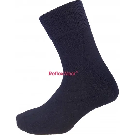 ReflexWear Komfort- og Diabetesstrømper, Sort, 43-46