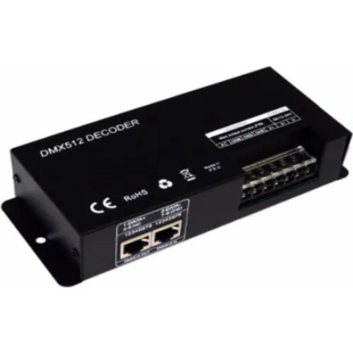 DMX 512 RGB+W Controller - 12V (384W) / 24V (768W)