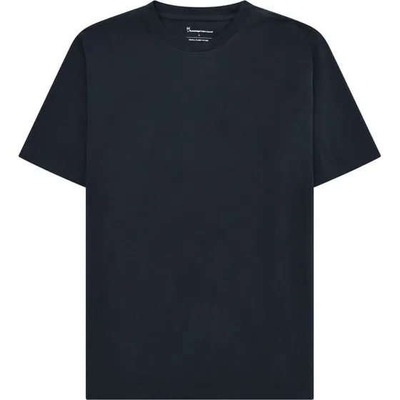 KnowledgeCotton Apparel Basic T-shirt i 100% økologisk bomuld