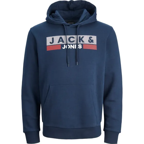 Jack & Jones Sweatshirt i Navy - Plus Size 3XL