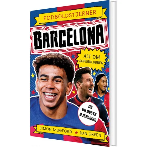 Fodboldstjerner: Barcelona – Alt om superklubben (Børnebog)