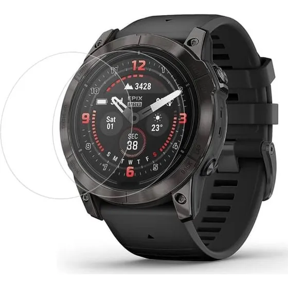 2-pak Garmin epix Pro (Gen 2) 47 mm skærmbeskytter HD Clear