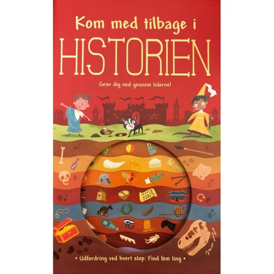Kom med tilbage i historien – papbog til børn