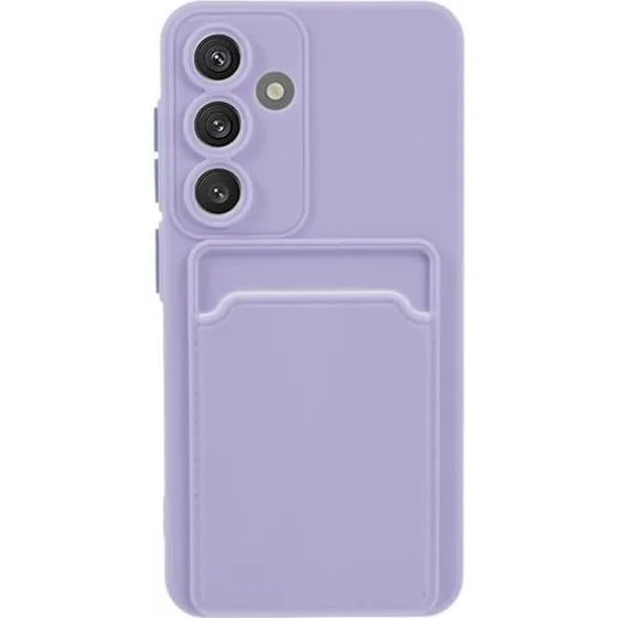 Kortholder cover til Samsung Galaxy A55 - Lilla
