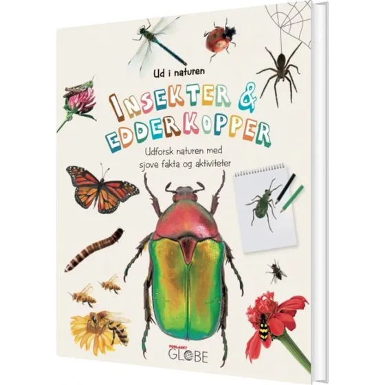 Insekter og edderkopper – Børnebog (Hardcover)