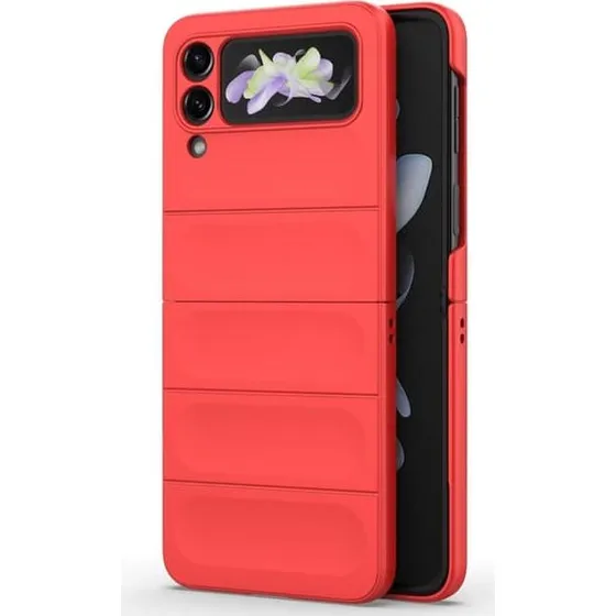 Samsung Galaxy Z Flip3 5G Cover - Rød med blødt greb