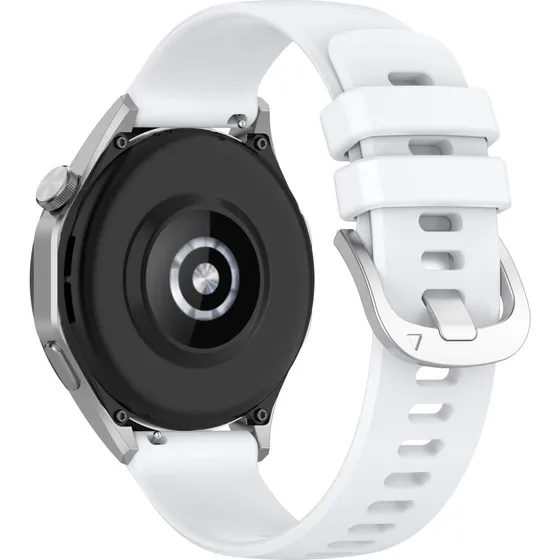 Huawei Watch GT 4 & Garmin Venu 3S Silikonearmbånd - Hvid