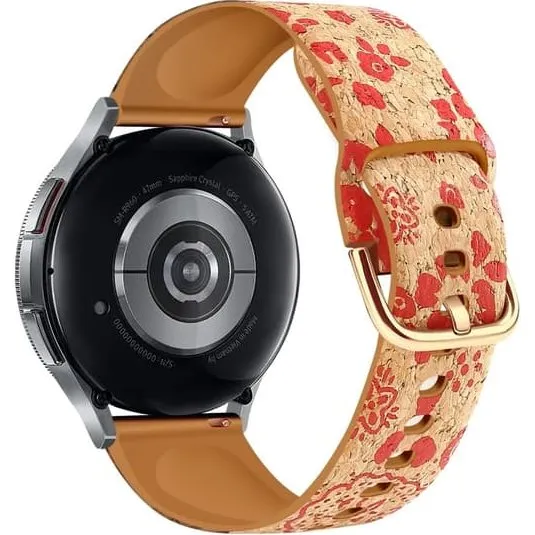 Samsung Galaxy Watch6 Rem 20mm i Ægte Trælæder - Style A