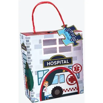 Min Lille By Junior – Hospital (bog & legesæt)