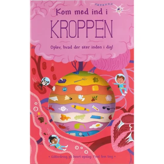 Kom med ind i kroppen – papbog for børn