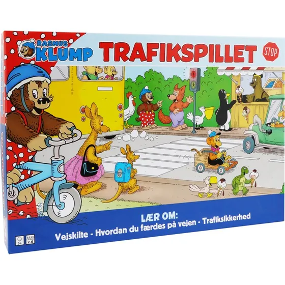 Rasmus Klump Trafikspil – Lær trafikregler