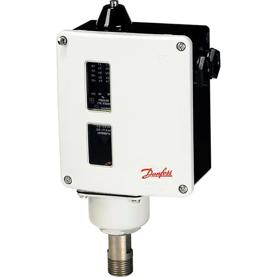 Danfoss RT19B Pressostat, 5-25 bar, 1/2" Male, SPDT