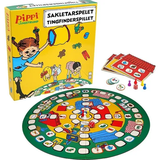 Pippi Langstrømpe Tingfinder - Familiespil