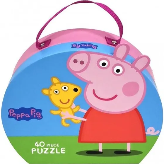 Gurli Gris puslespil i træ – Teddy kuffert